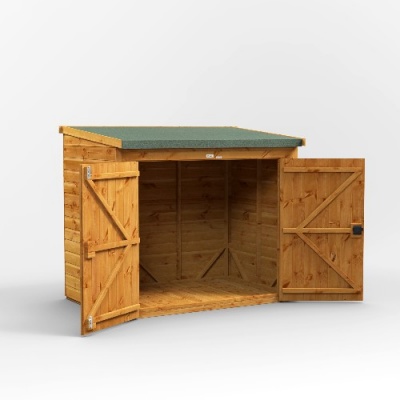 Power Pent Bike Shed 6x4